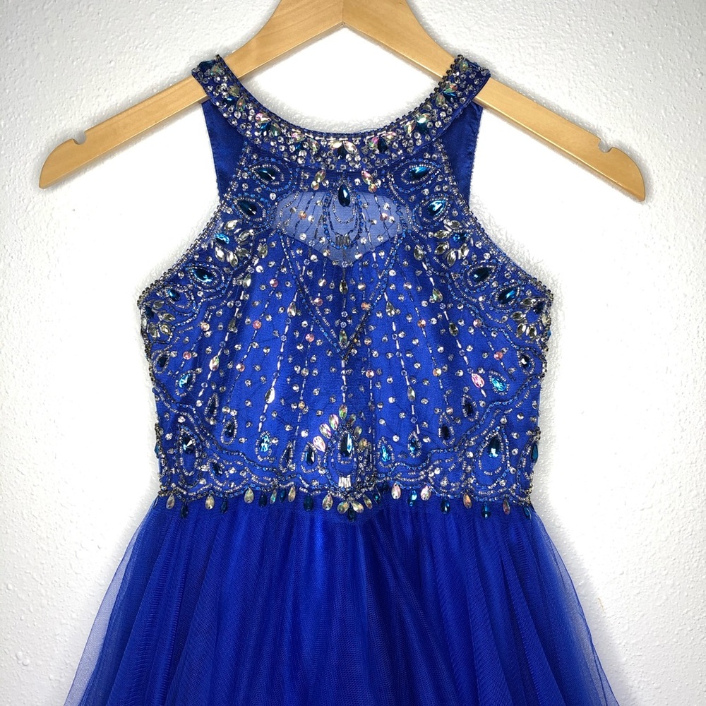 Cinderella Couture Short Formal Dress - Picture 2 of 7